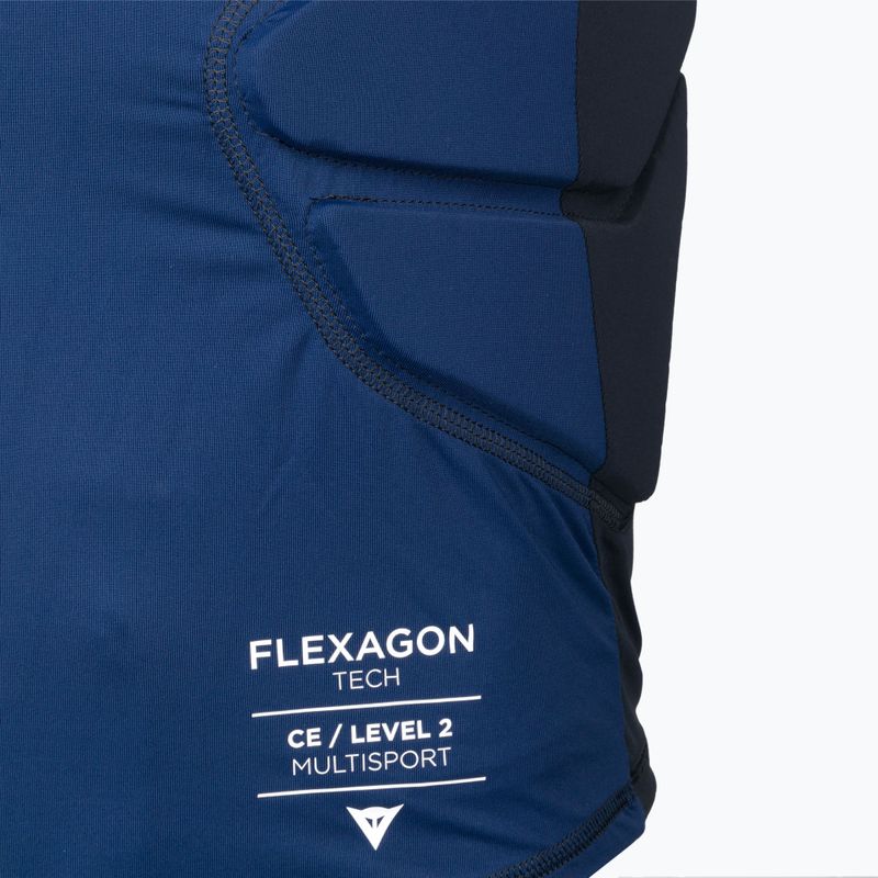Gilet Dainese Flexagon uomo nero iris/stretch gilet protettivo limo 6