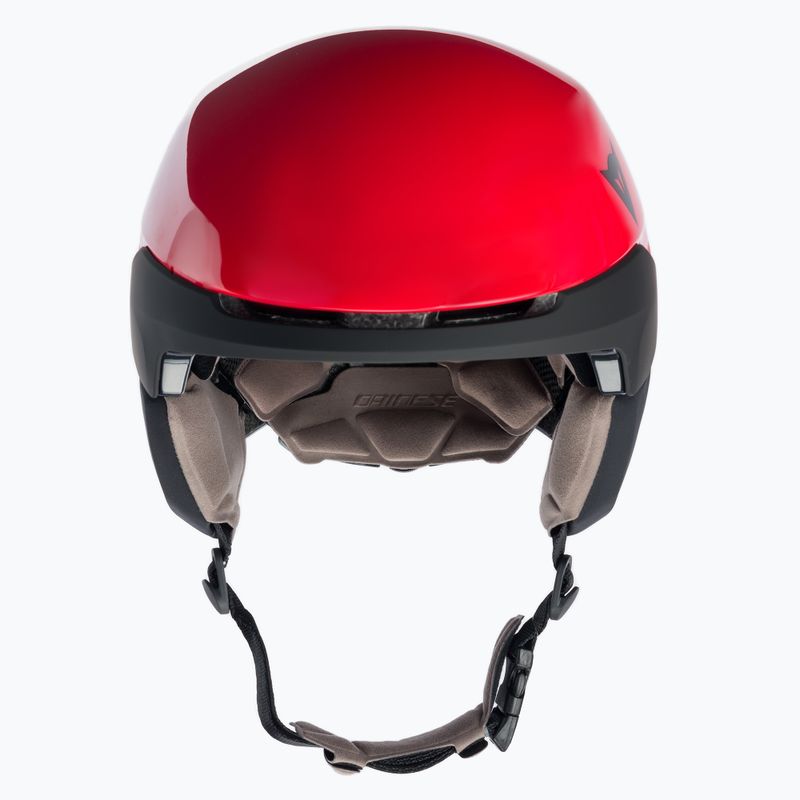 Casco da sci Dainese Nucleo high risk rosso/stretch limo 2