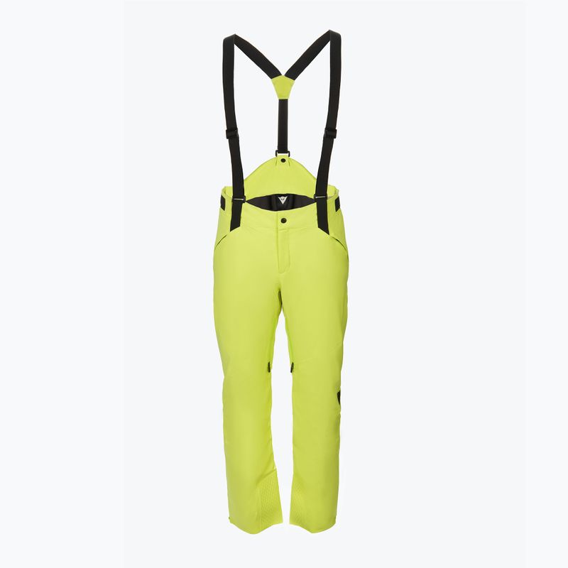 Pantaloni da sci da uomo Dainese Hp Ridge giallo limone