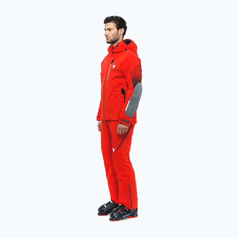Giacca da sci Dainese Hp Diamond II S+ rosso fuoco da uomo 4