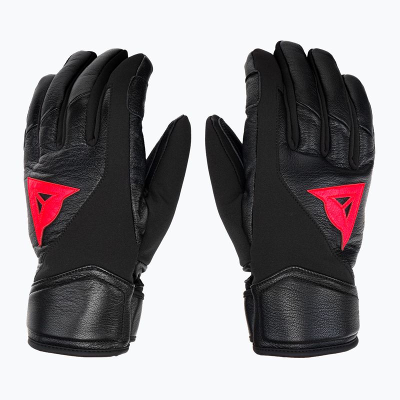 Guanti da sci Dainese Hp Sport uomo nero/rosso 2