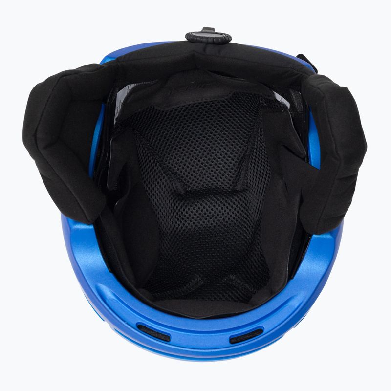 Casco da sci Dainese Scarabeo Elemento blu metallizzato per bambini 5