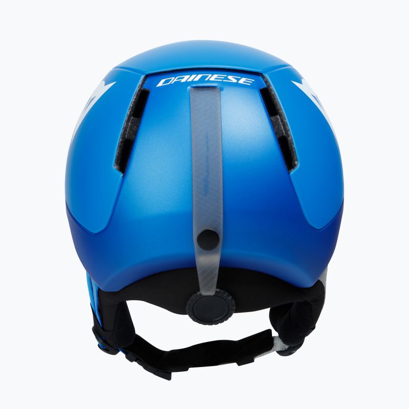 Casco da sci Dainese Scarabeo Elemento blu metallizzato per bambini 11