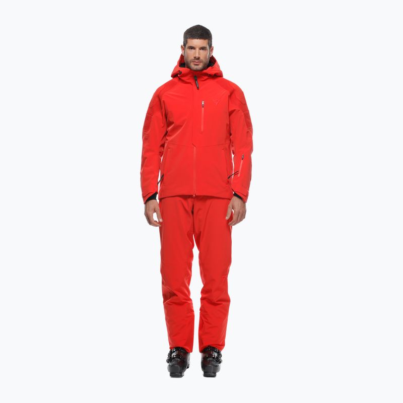 Giacca da sci Dainese Dermizax Ev Flexagon da uomo ad alto rischio/rosso