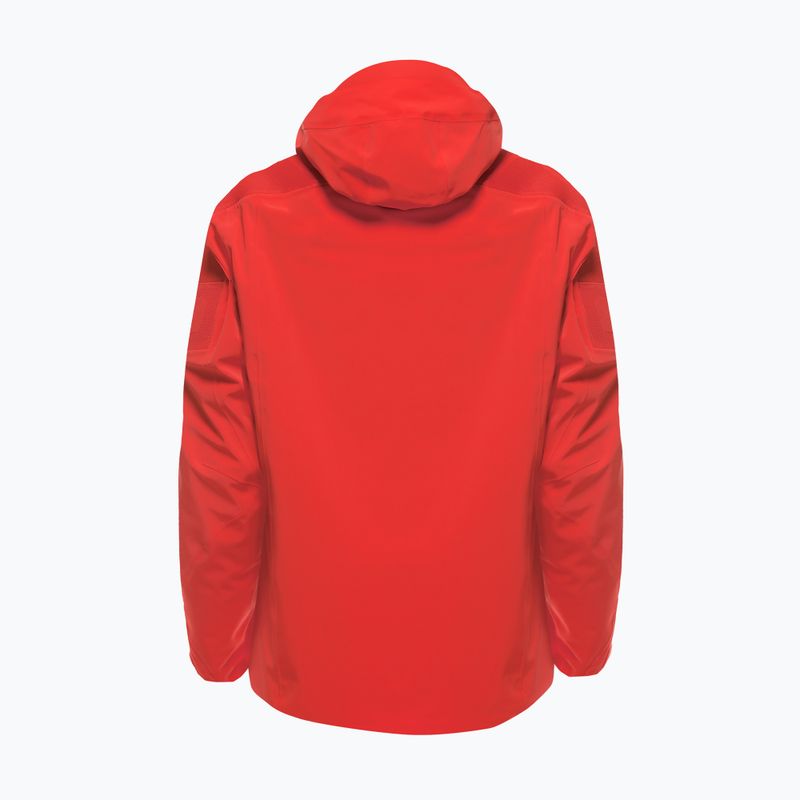 Giacca da sci Dainese Dermizax Ev Flexagon da uomo ad alto rischio/rosso 15