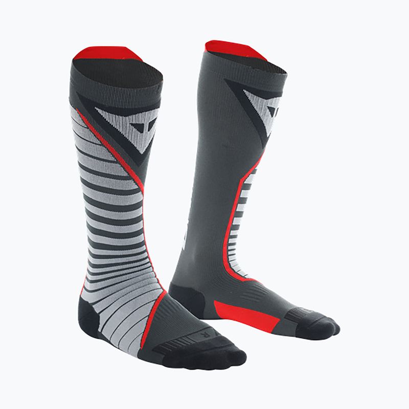 Calze da sci Dainese Thermo Long nero/rosso 4