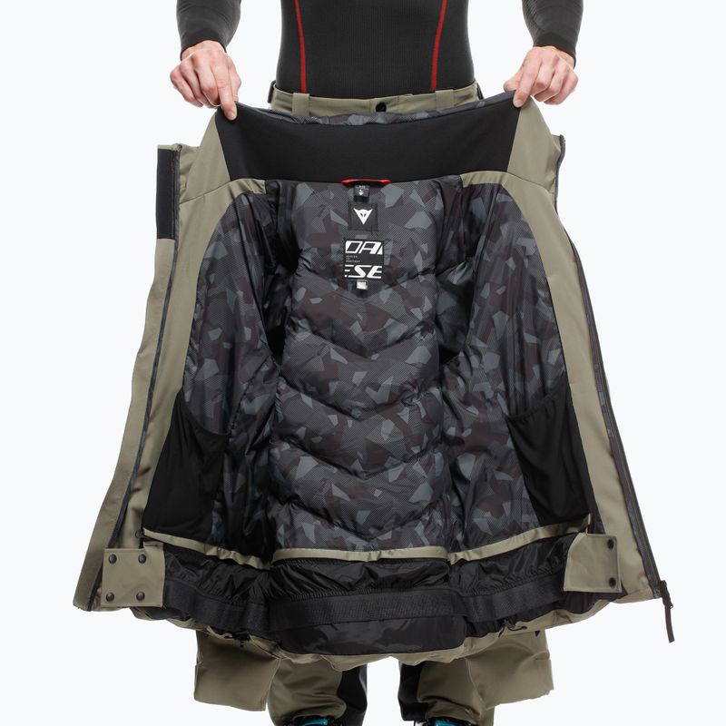 Giacca da sci uomo Dainese Etesia Aerosense-Dry green four 7