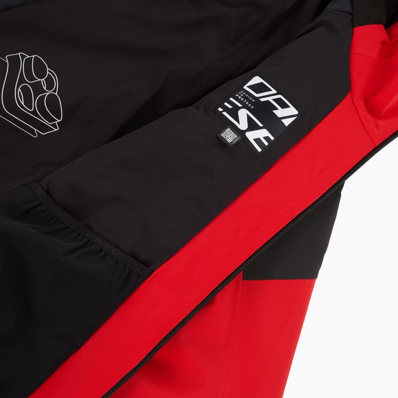 Giacca da sci uomo Dainese Speed Demon Lab Domeair Pro racing red/stretch limo 5