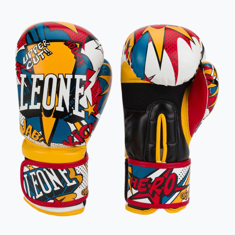 LEONE 1947 Hero guantoni da boxe bianchi per bambini