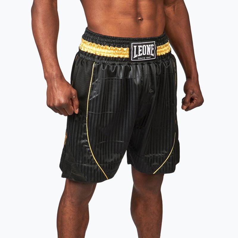 Pantaloncini da allenamento LEONE 1947 Premium nero