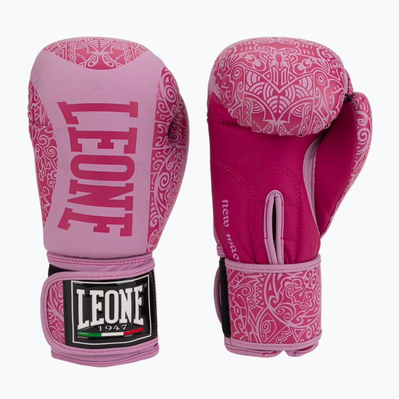 LEONE 1947 Guanti da boxe rosa Maori 3