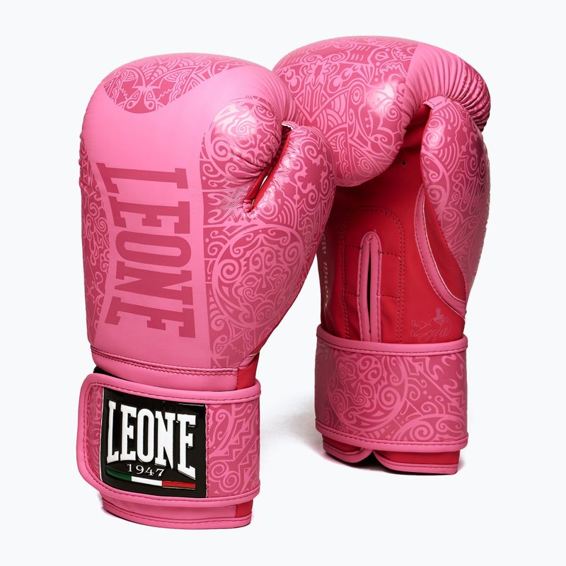LEONE 1947 Guanti da boxe rosa Maori 7