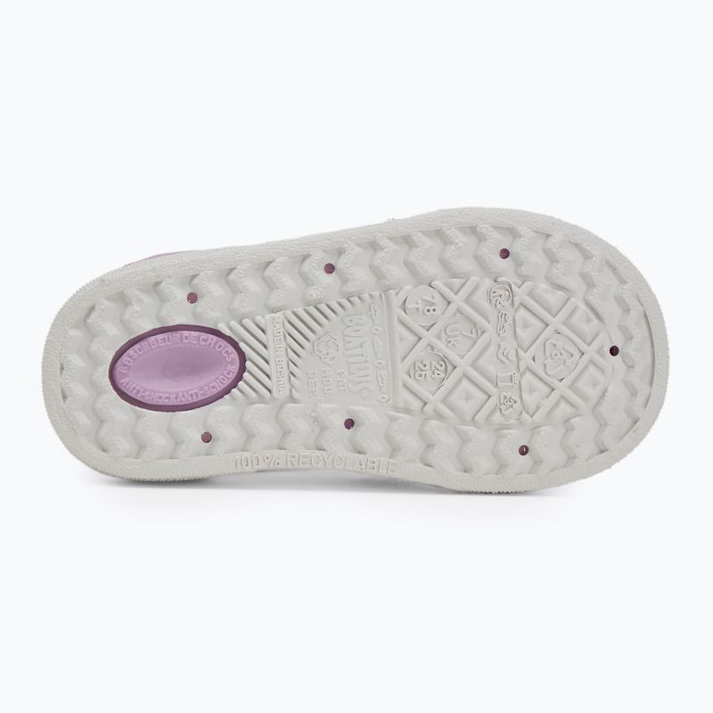 Sandali per bambini BOATILUS Bioty lilla/bianco 4