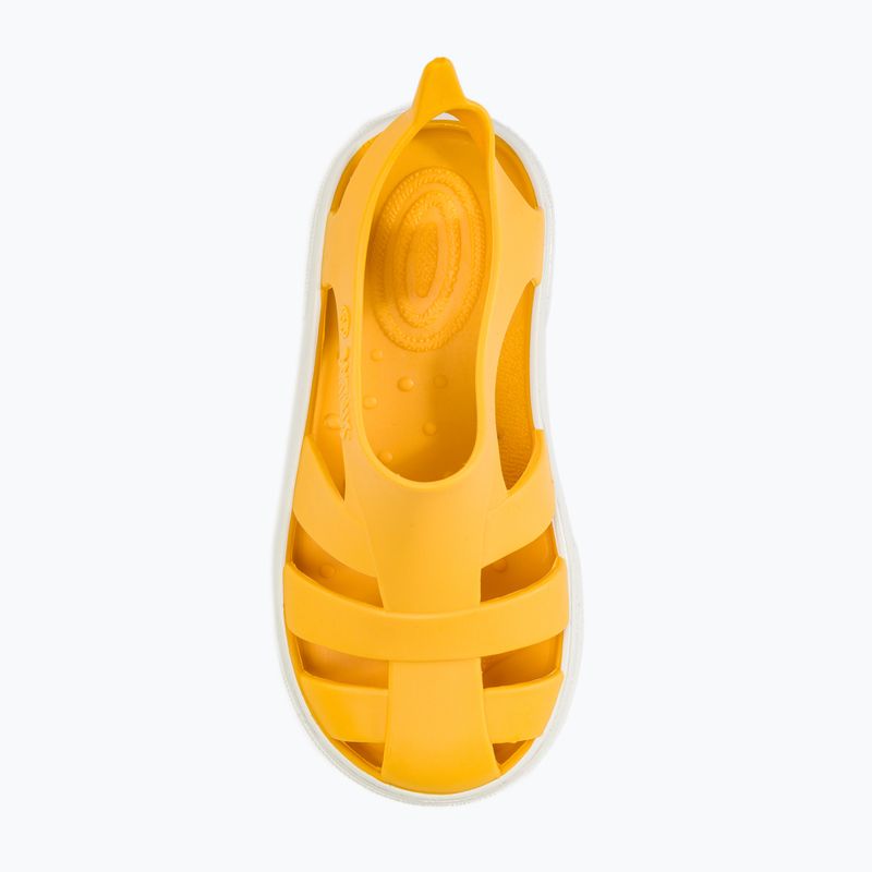 BOATILUS sandali per bambini Bioty giallo/bianco 5