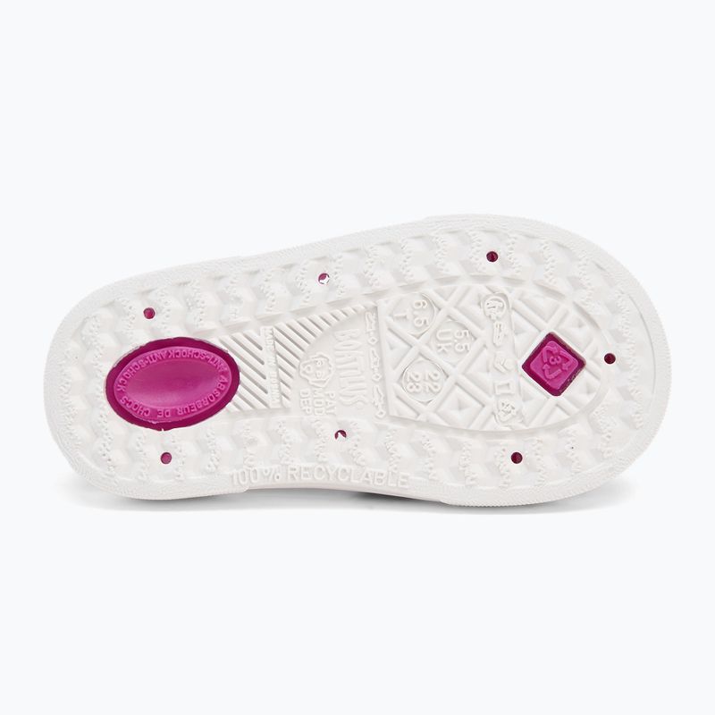BOATILUS Sandali per bambini Bioty fuxia/bianco 4