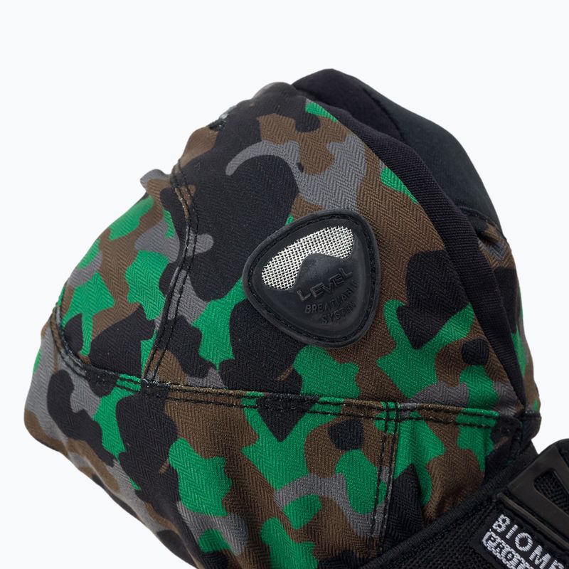 Guanti da snowboard per bambini Level Fly Mitt camo 4