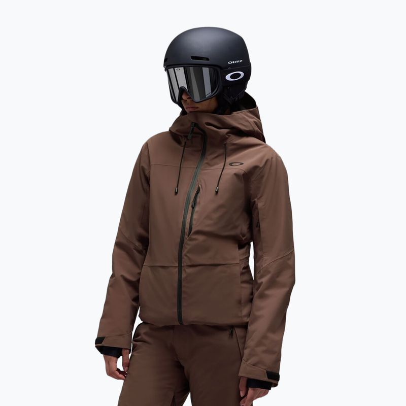 Giacca da sci da donna Oakley Canopy Insulated dark umber