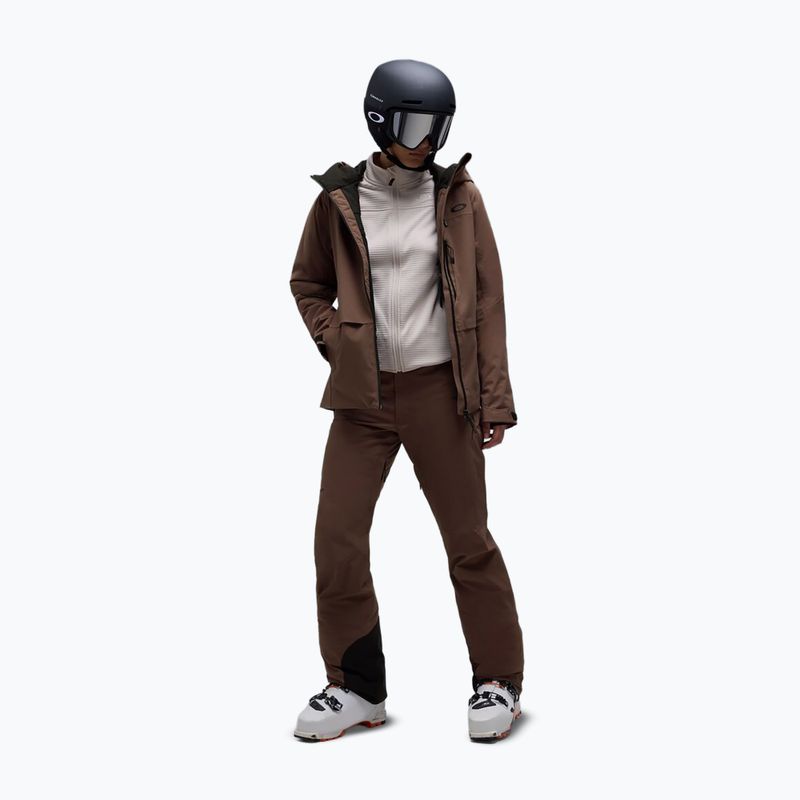 Pantaloni da sci da donna Oakley Canopy Insulated 32F dark umber 2