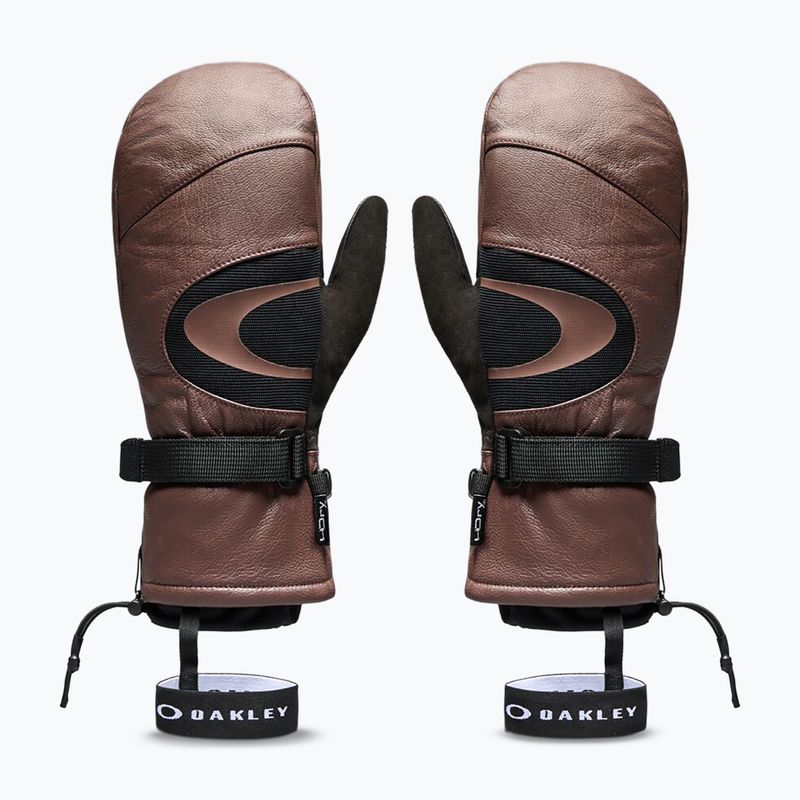 Guanti da sci Oakley Timberline Mitten dark umber 2