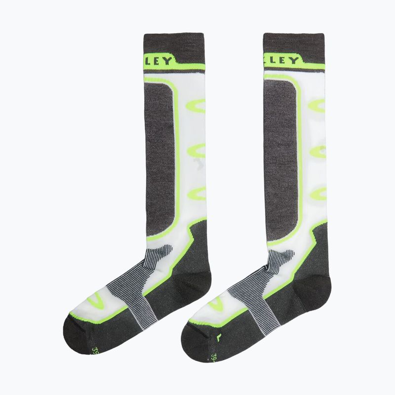 Calze da sci Oakley Patrol mist/neon yellow 2