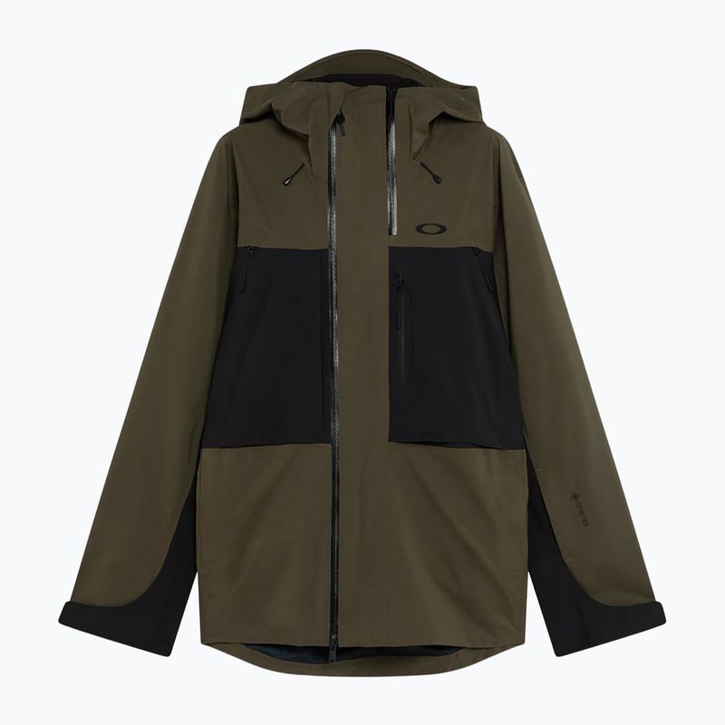 Giacca da snowboard uomo Oakley Baldface Gore-Tex deep olive/pitch black 7
