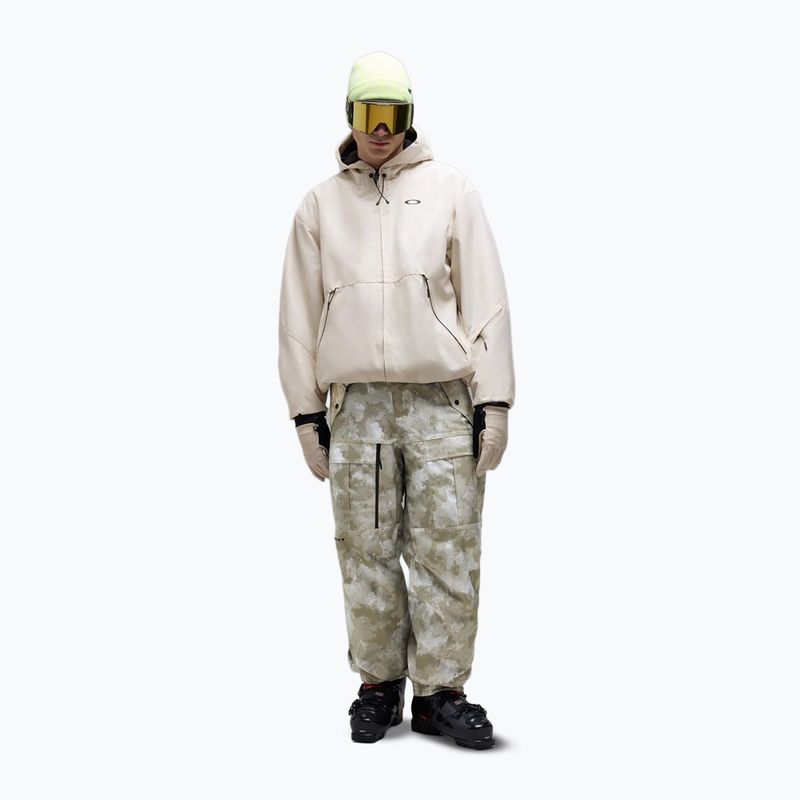 Pantaloni da sci da uomo Oakley Bravo Cargo Shell off/slope camo pebble 2