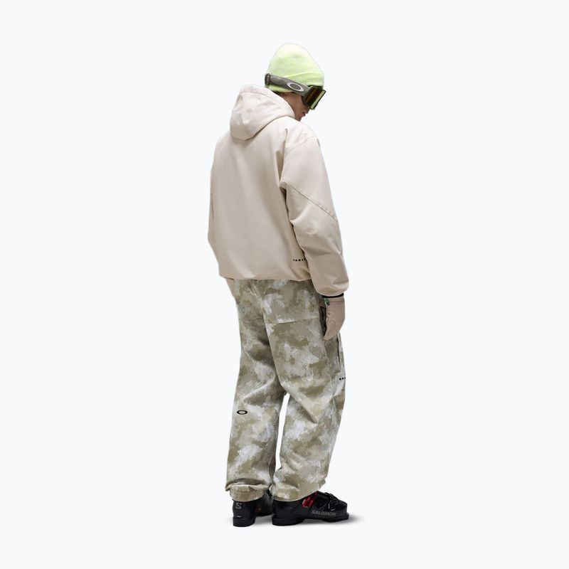 Pantaloni da sci da uomo Oakley Bravo Cargo Shell off/slope camo pebble 4