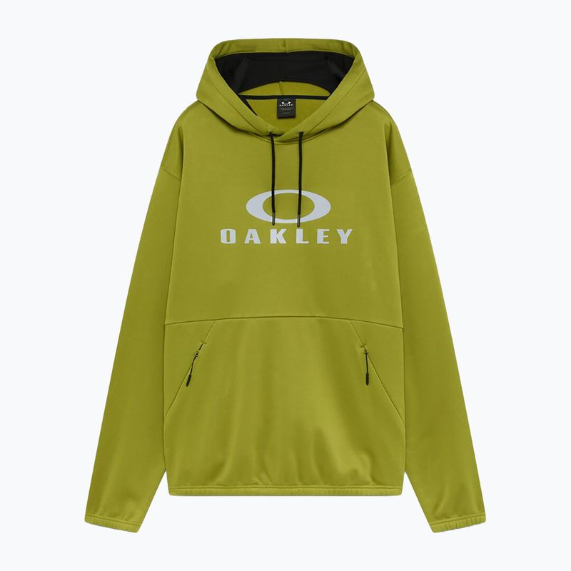 Felpa da snowboard uomo Oakley Rider Phantom Hoodie cactus 6
