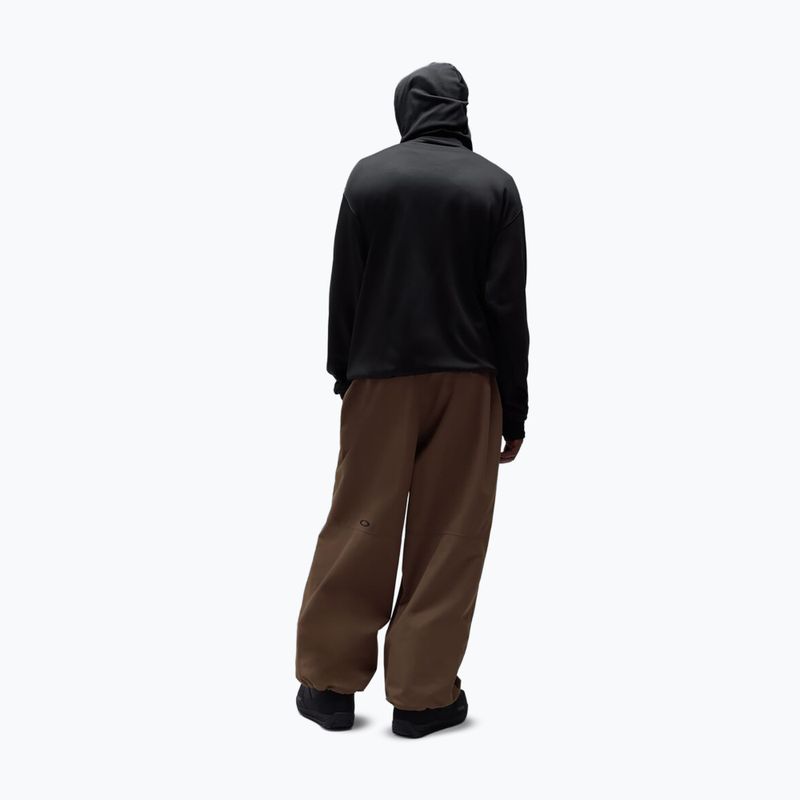 Felpa da snowboard uomo Oakley Rider Phantom Hoodie pitch black 3