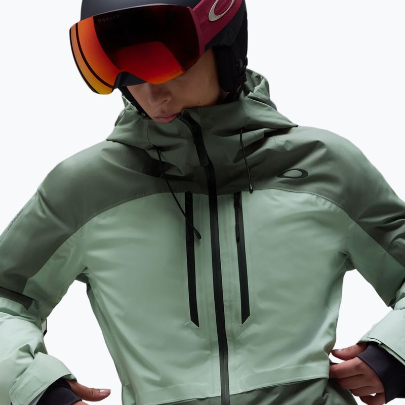 Giacca da sci da donna Oakley Canopy Pro Insulated aviator green/faded green 4