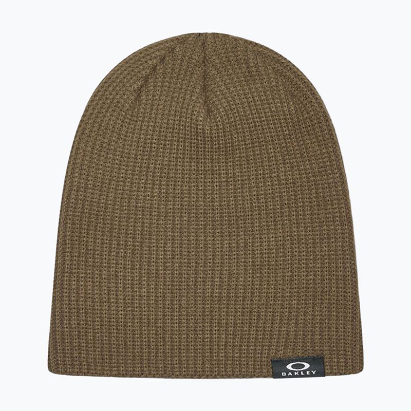 Cappello invernale Oakley Back Bone Beanie deep olive 5