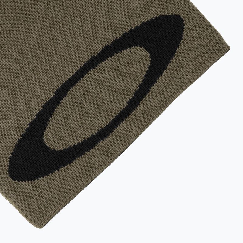Cappello invernale Oakley Ellipse Beanie deep olive 3