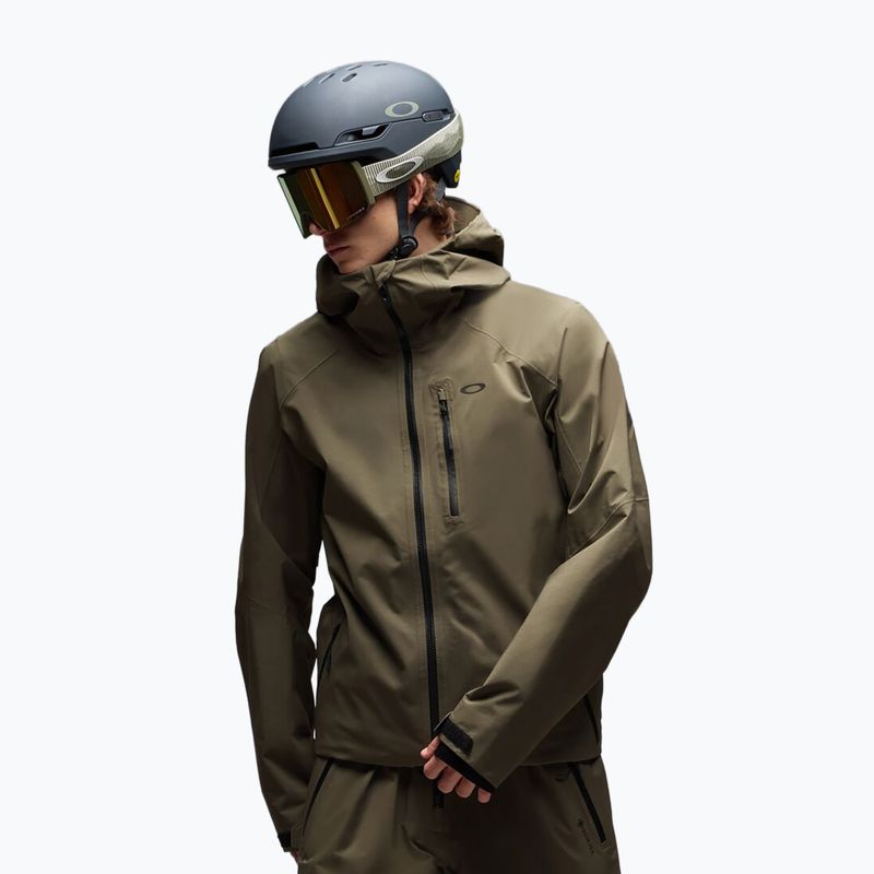 Giacca da sci da uomo Oakley Unbound Gore-Tex Shell Jacket 2.0 deep olive