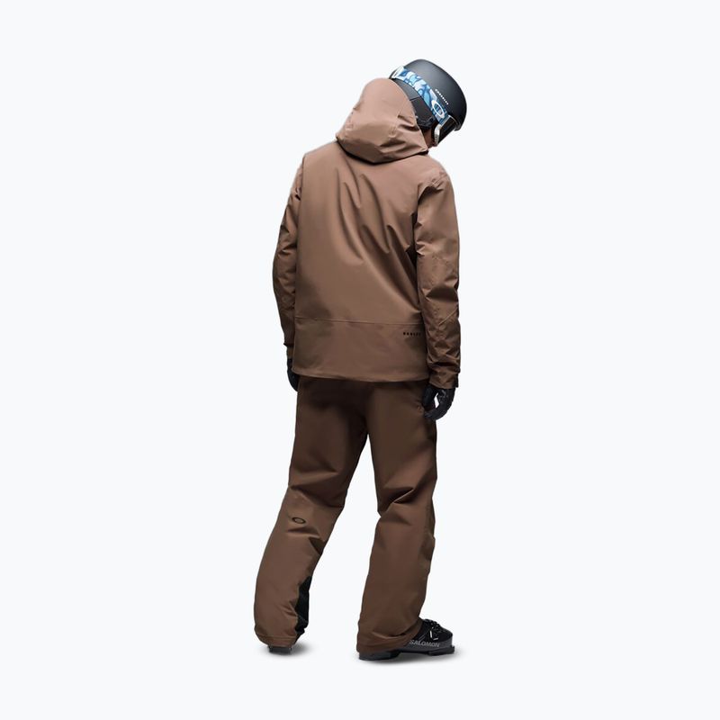 Giacca da sci da uomo Oakley Canopy Insulated dark umber 3