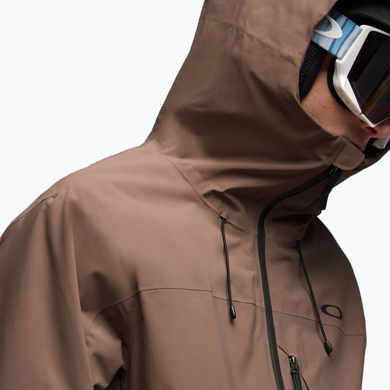 Giacca da sci da uomo Oakley Canopy Insulated dark umber 4