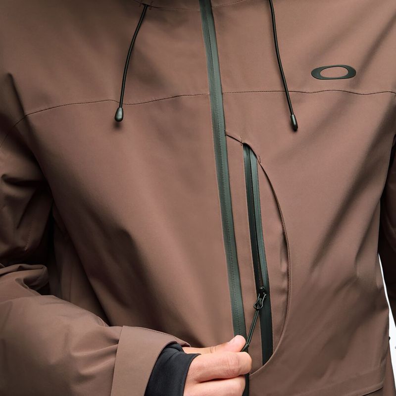 Giacca da sci da uomo Oakley Canopy Insulated dark umber 5