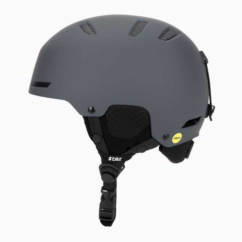 Casco da sci Bliz S003 MIPS matte grey 3