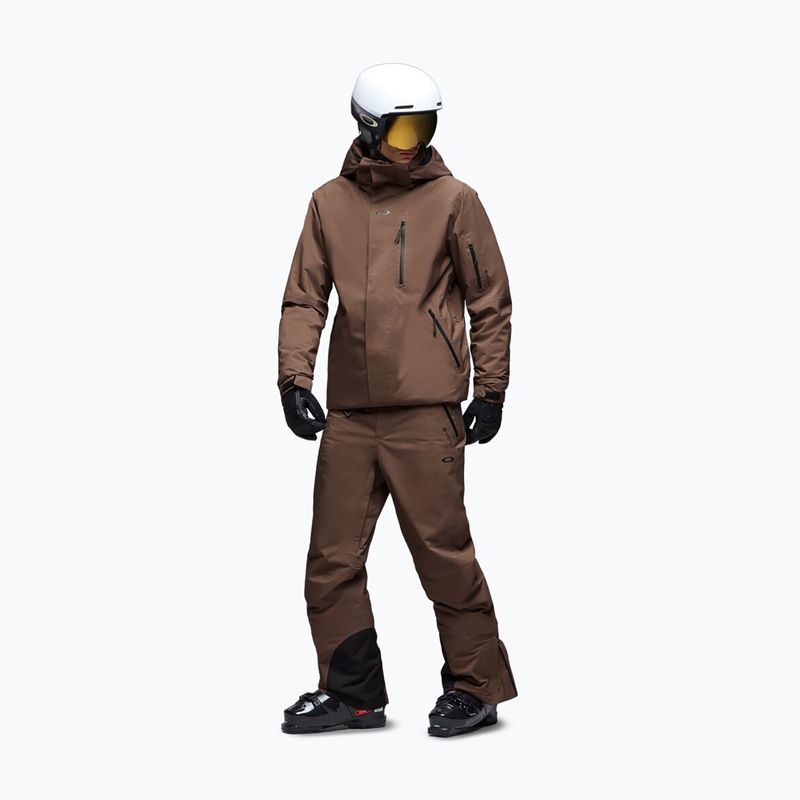 Giacca da snowboard uomo Oakley Sub Temp RC Gore-Tex 2.0 32F dark umber 2