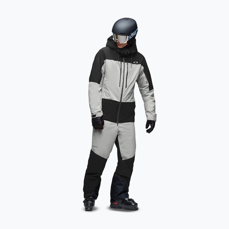 Giacca da sci da uomo Oakley Canopy Pro Insulated pitch black/cement 2