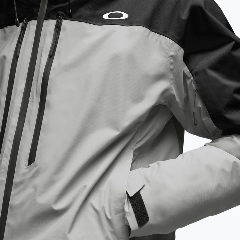 Giacca da sci da uomo Oakley Canopy Pro Insulated pitch black/cement 4