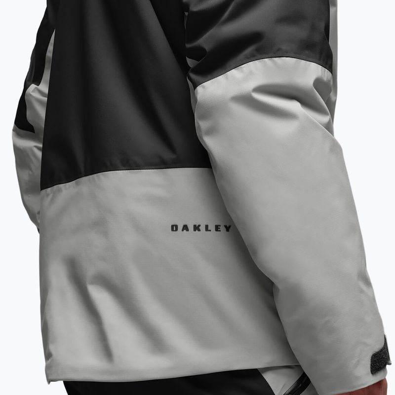 Giacca da sci da uomo Oakley Canopy Pro Insulated pitch black/cement 5