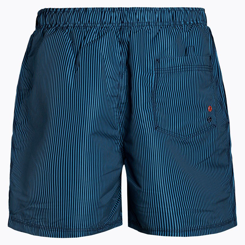 Pantaloncini da bagno CMP da uomo blu navy e arancione 3R50857/10ZE 2