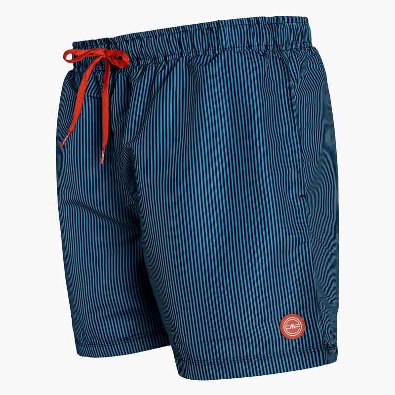 Pantaloncini da bagno CMP da uomo blu navy e arancione 3R50857/10ZE 3