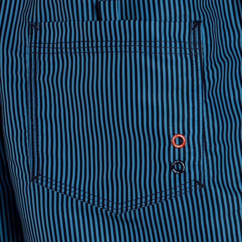 Pantaloncini da bagno CMP da uomo blu navy e arancione 3R50857/10ZE 4