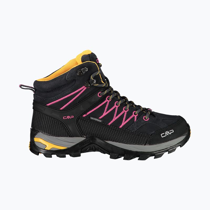 CMP stivali da trekking da donna Rigel Mid Wp antracite/bouganville 8