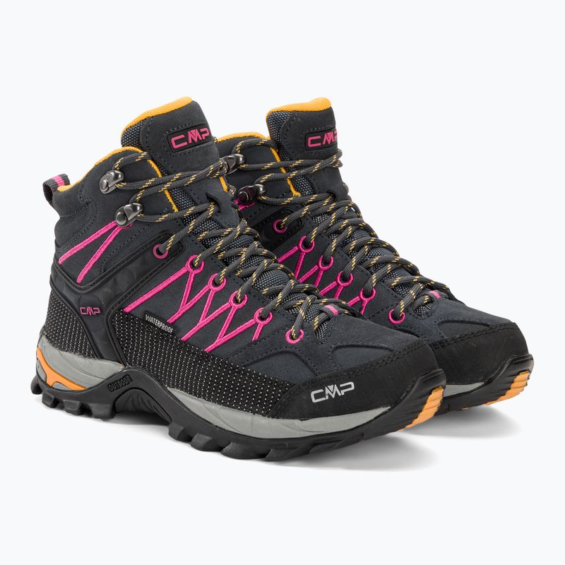 CMP stivali da trekking da donna Rigel Mid Wp antracite/bouganville 4