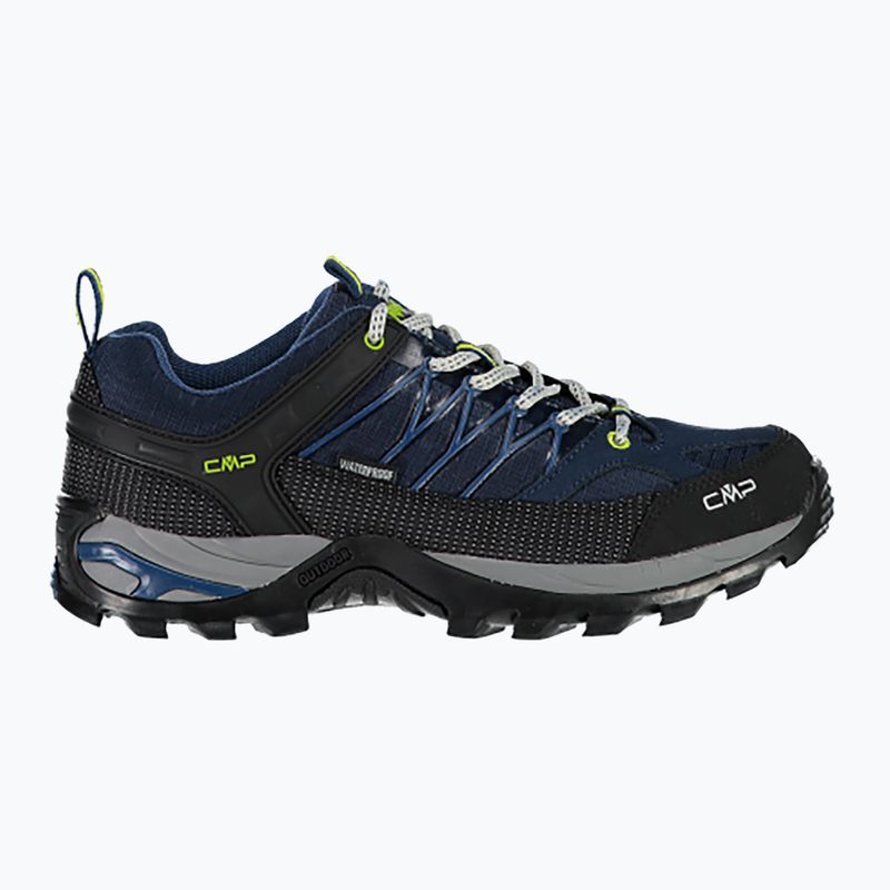 Stivali da trekking da uomo CMP Rigel Low Wp blu navy 09NE/09NE 11