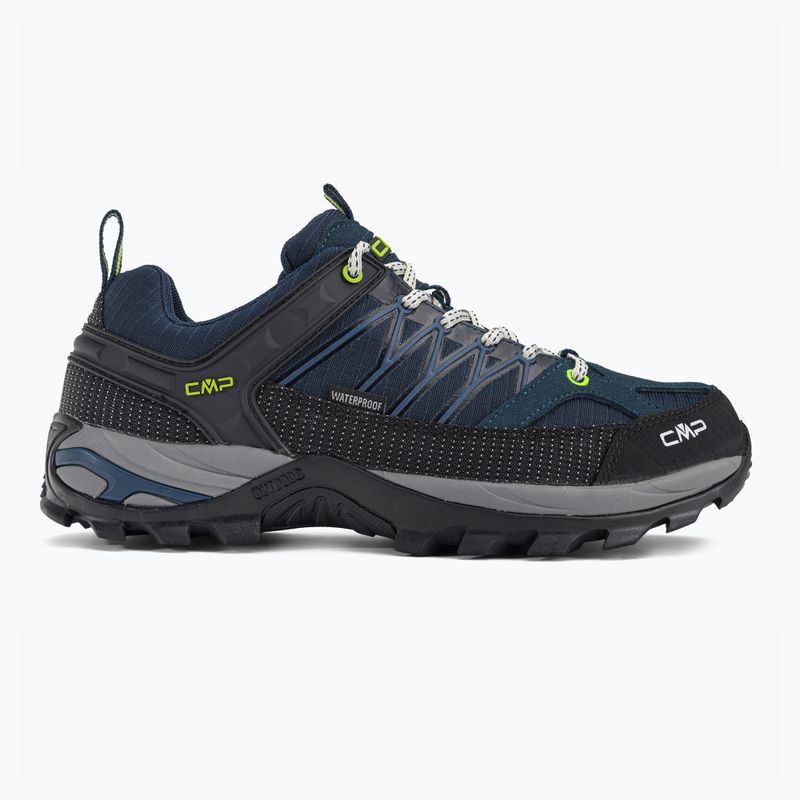 Stivali da trekking da uomo CMP Rigel Low Wp blu navy 09NE/09NE 2