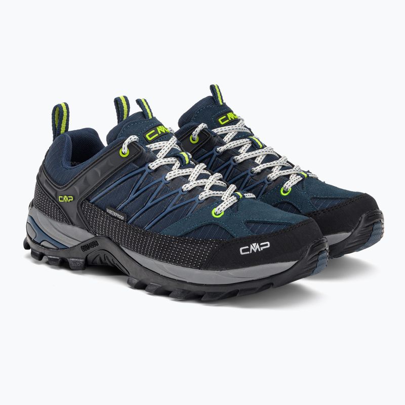 Stivali da trekking da uomo CMP Rigel Low Wp blu navy 09NE/09NE 4