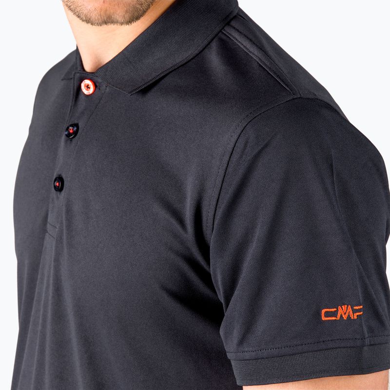 Polo CMP uomo grigio 3T60077/12TE 4